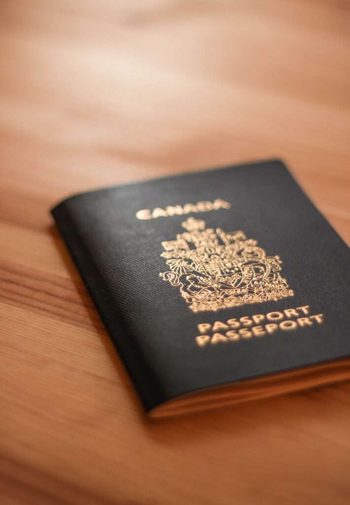 passport, canada, document